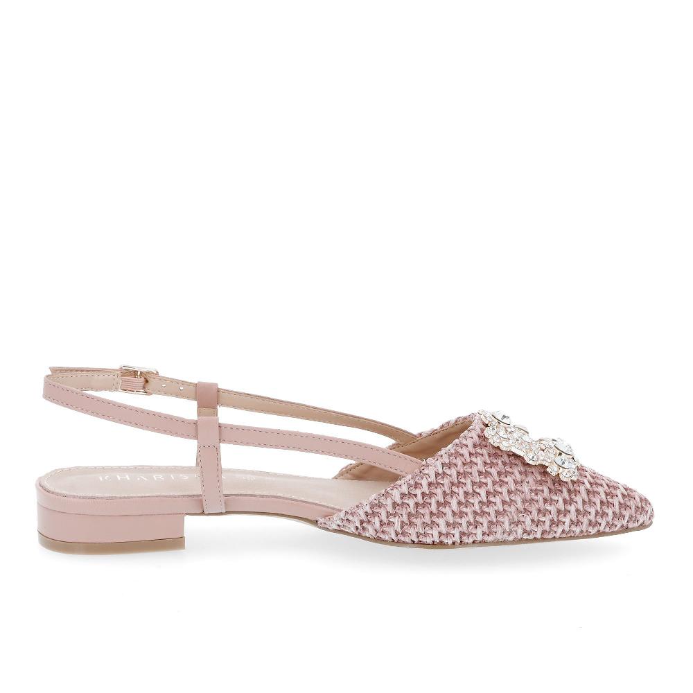 QVC Kharisma Sandali Slingback Con Dettaglio Gioiello