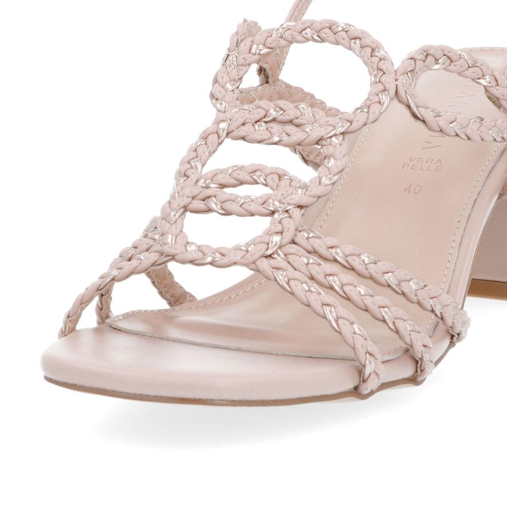 QVC Kharisma Sandalo Con Fasce Incrociate Tacco 6 Cm