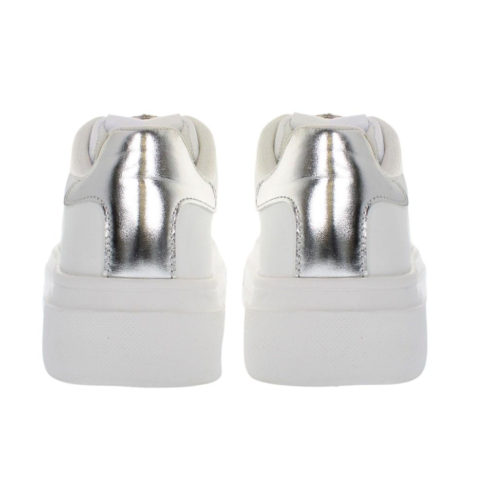 QVC Kharisma Sneaker Stringata Con Inserto Laminato E Charm Gioiello