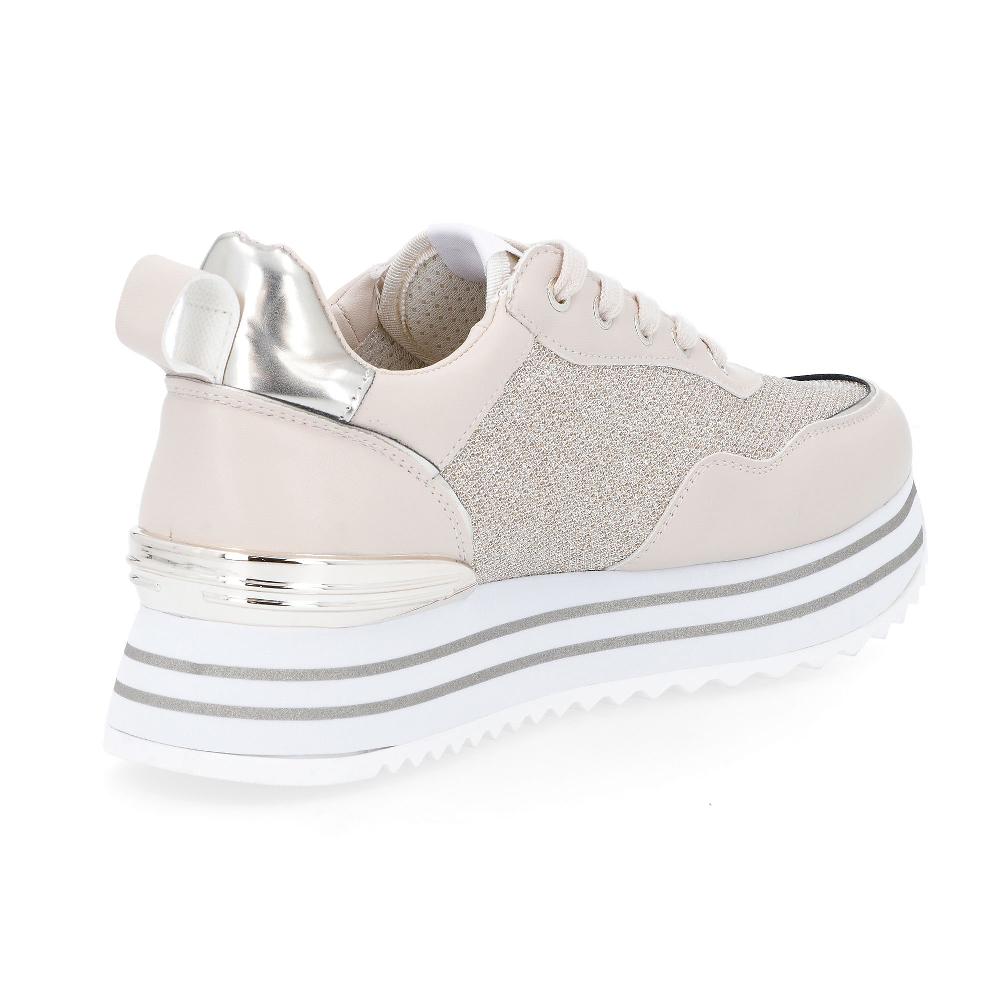 QVC Kharisma Sneaker Stringate Con Inserti Laminati E Tessuto Glitter