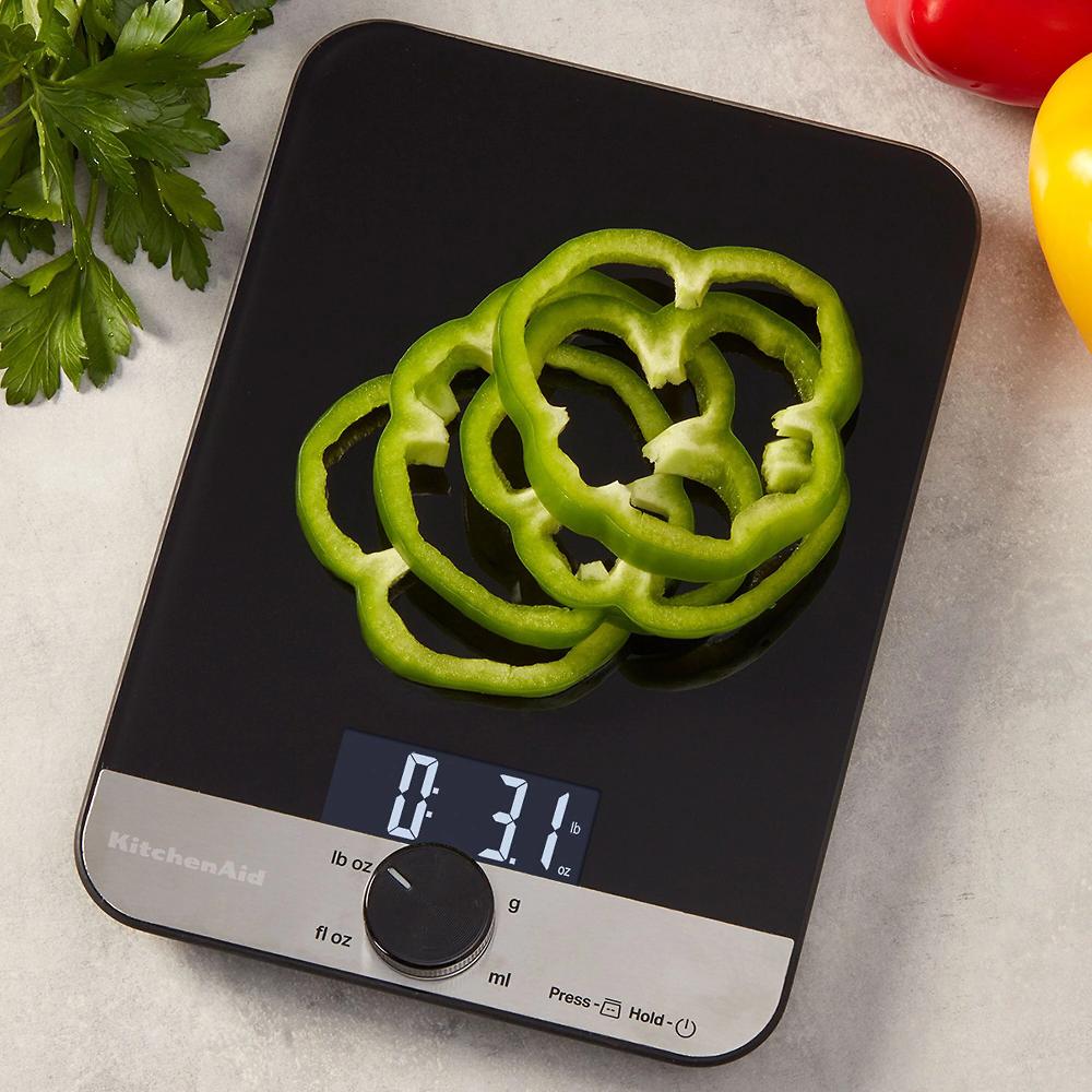 QVC Kitchen Aid 5KFP0921 Robot Da Cucina Ciotola 2.1L + Bilancia Digitale