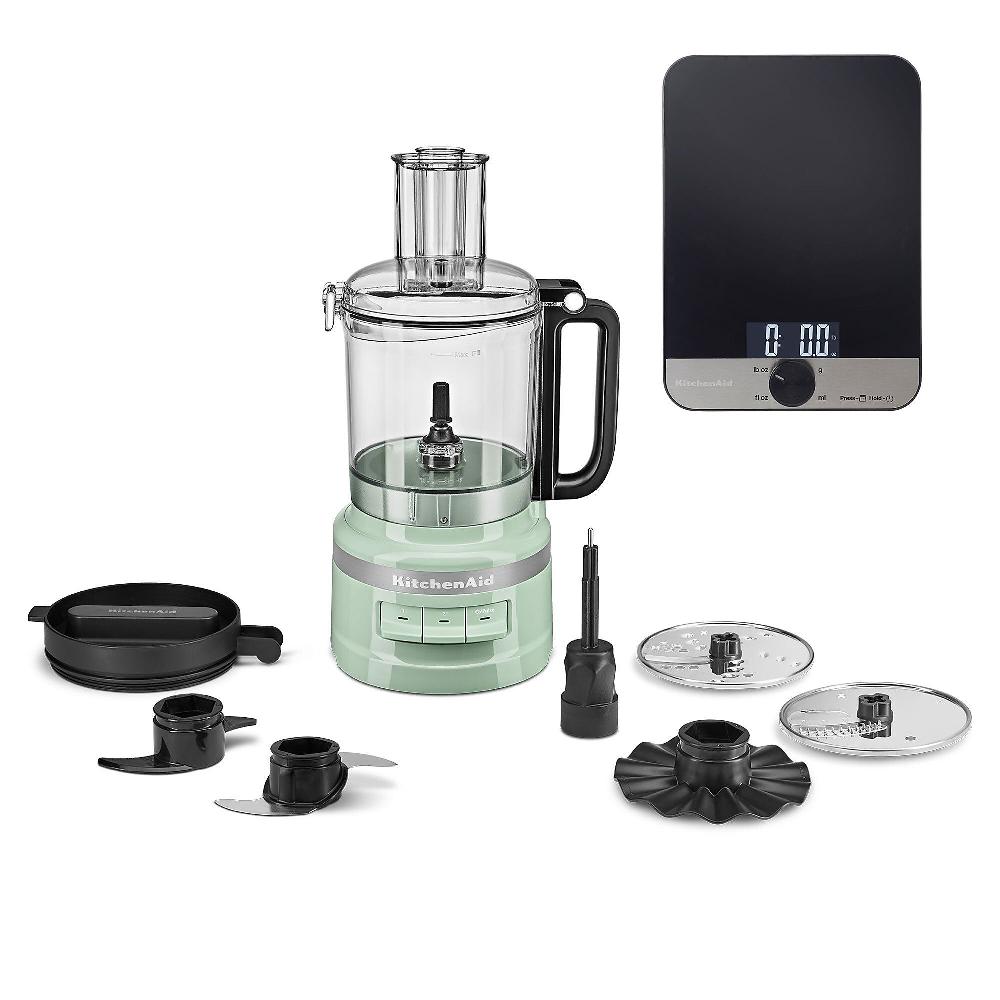 QVC Kitchen Aid 5KFP0921 Robot da cucina Ciotola 2.1L + Bilancia digitale