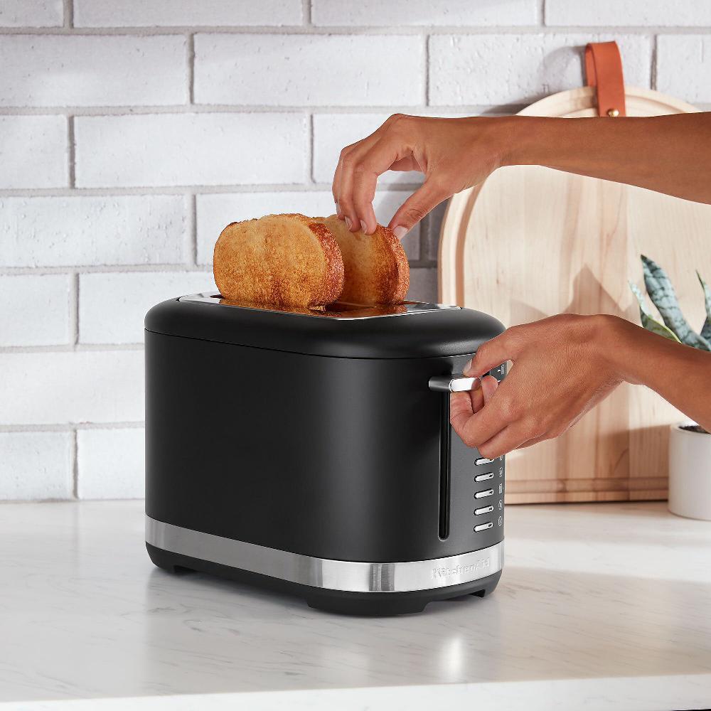 QVC Kitchen Aid 5KMT2109 Tostapane 2 fette 7 impostazioni di doratura
