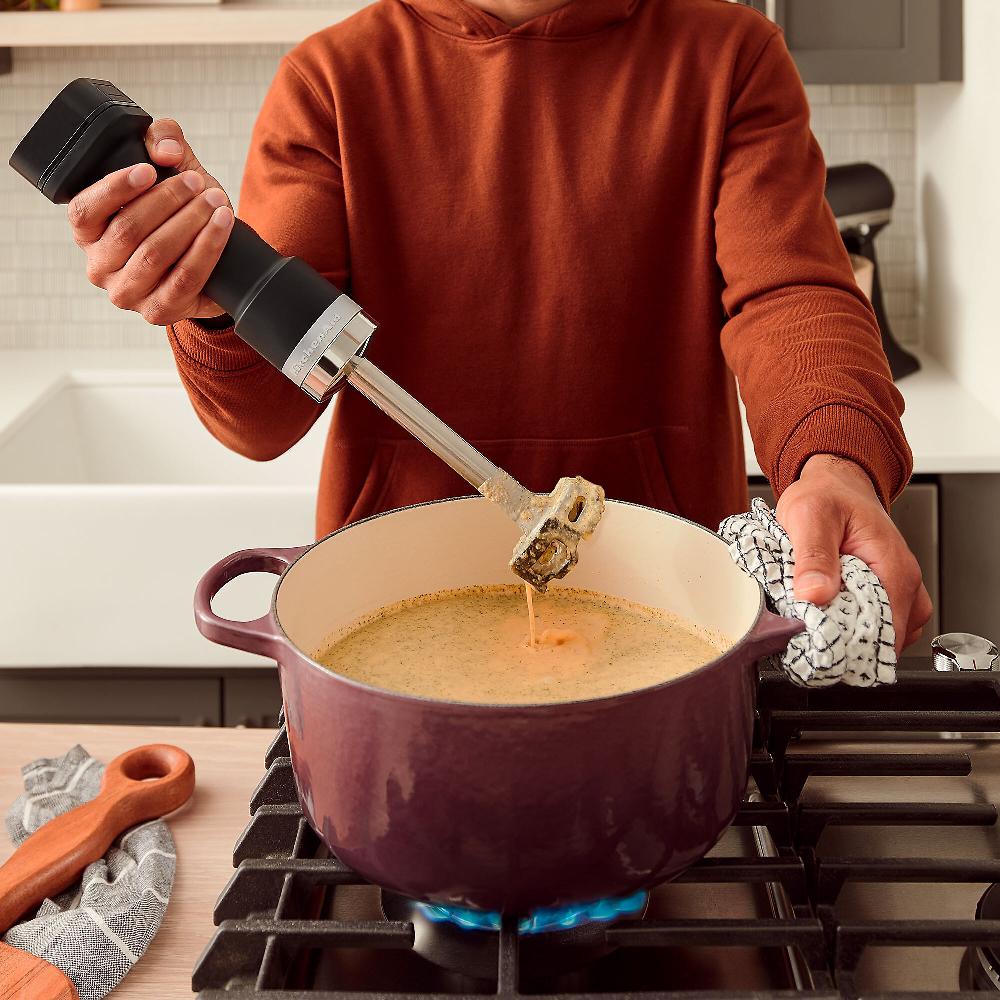 QVC Kitchen Aid GO Frullatore Ad Immersione Senza Fili Con Batteria
