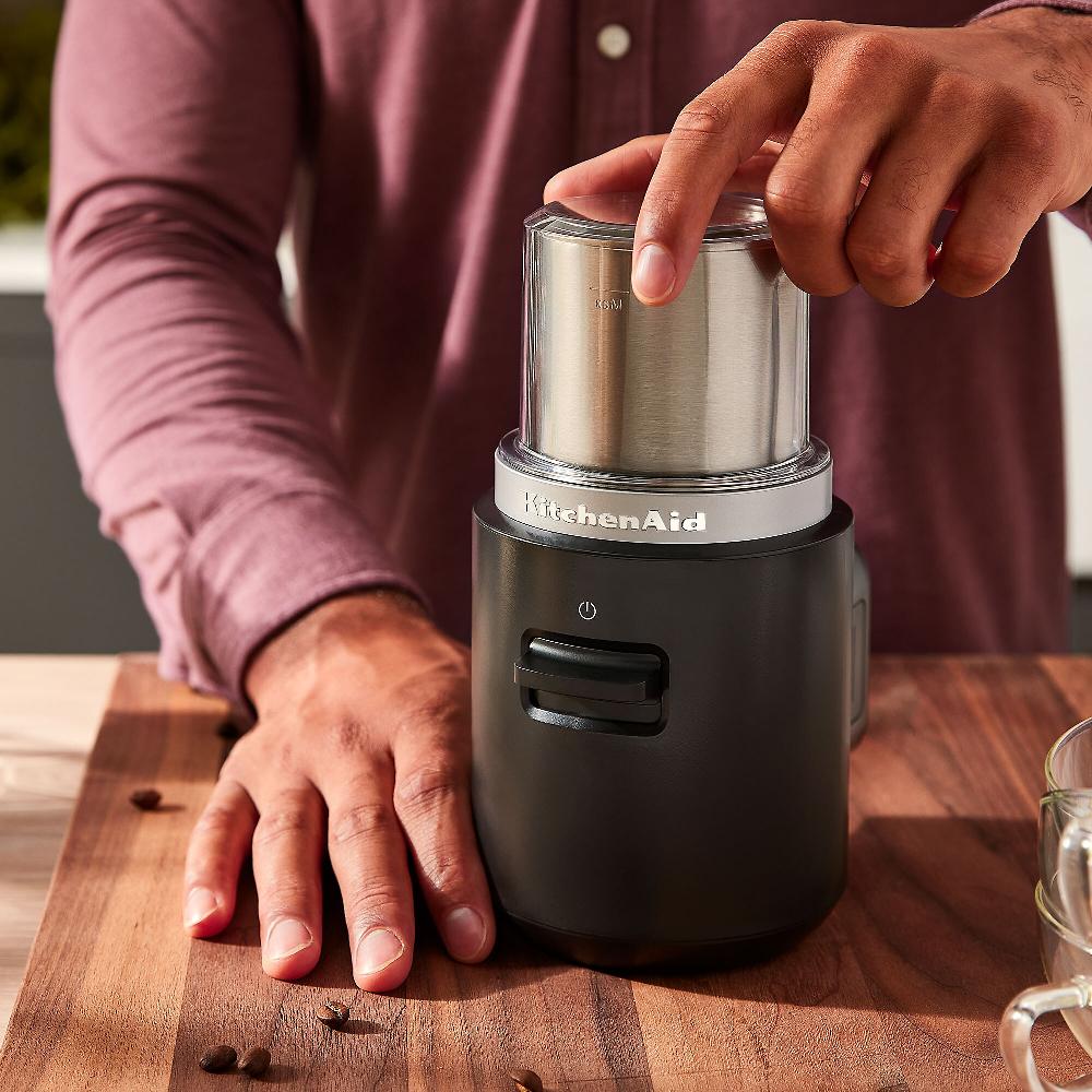 QVC Kitchen Aid GO Macinacaffè Senza Fili Senza Batteria