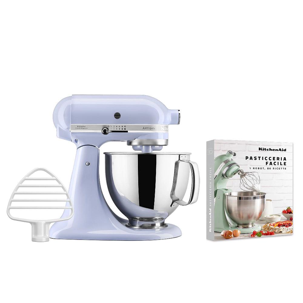 QVC Kitchen Aid Planetaria Artisan 125 con frusta extra e ricettario