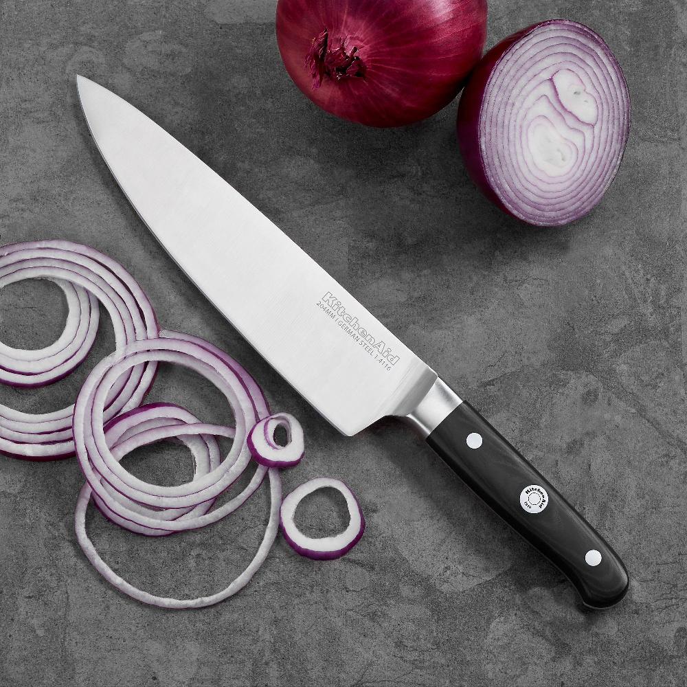 QVC Kitchen Aid Set 3 Coltelli Affilatore E Forbici