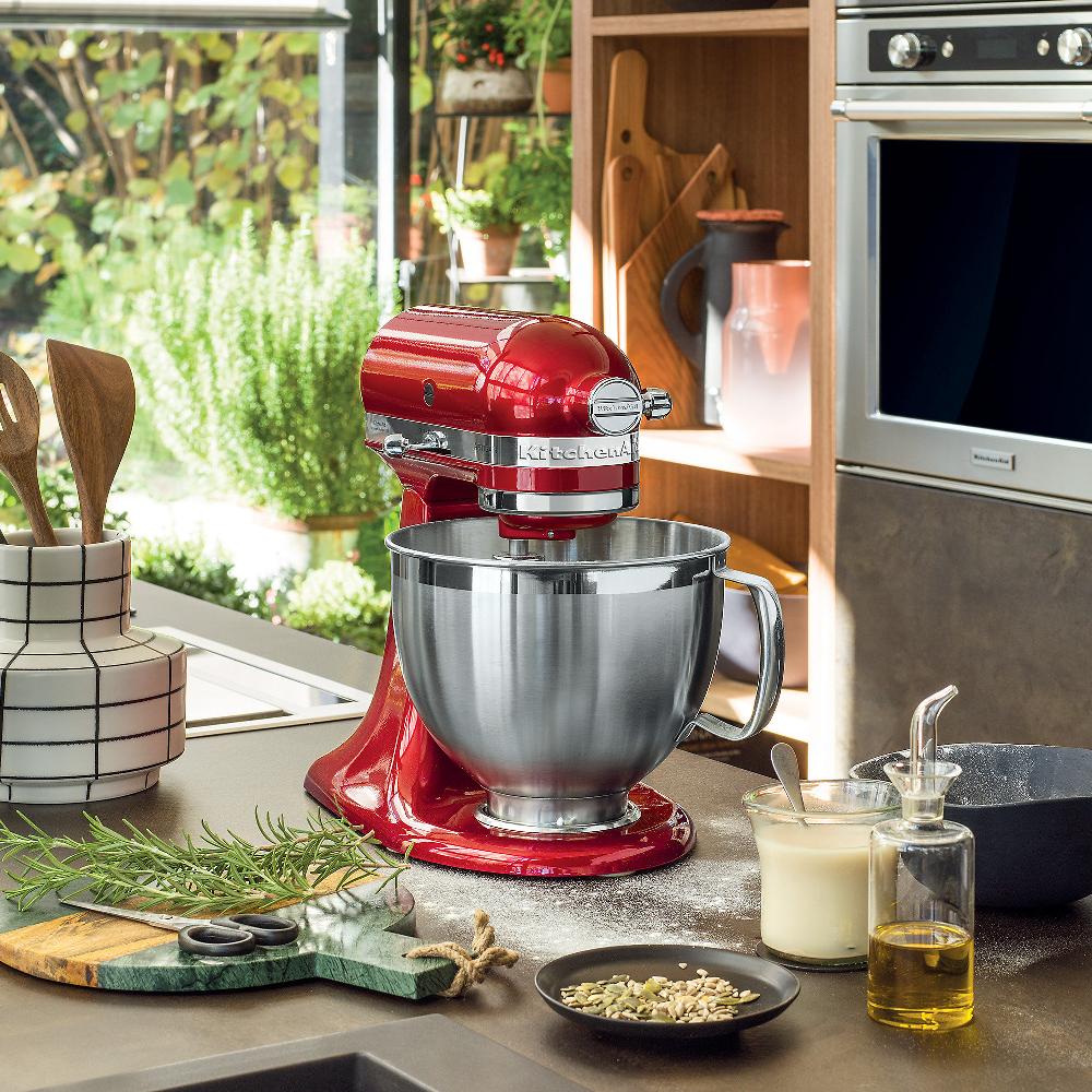 QVC KitchenAid Planetaria Artisan con 2 ciotole 4 8+3l 5KSM185PSE