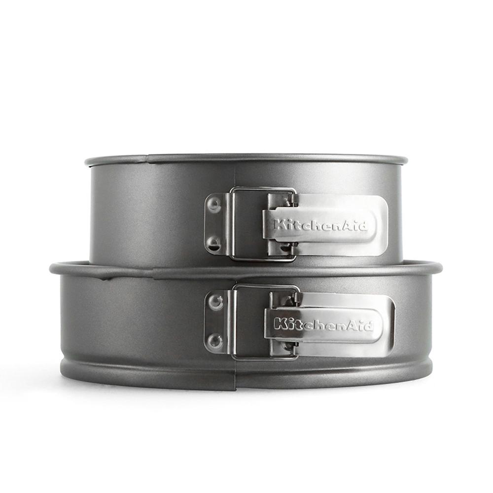 QVC KitchenAid Set 2 stampi da 20 e 24 cm in acciao alluminato