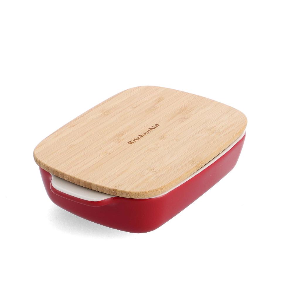 QVC KitchenAid Teglia antiaderente in ceramica 24 1x6x15 cm