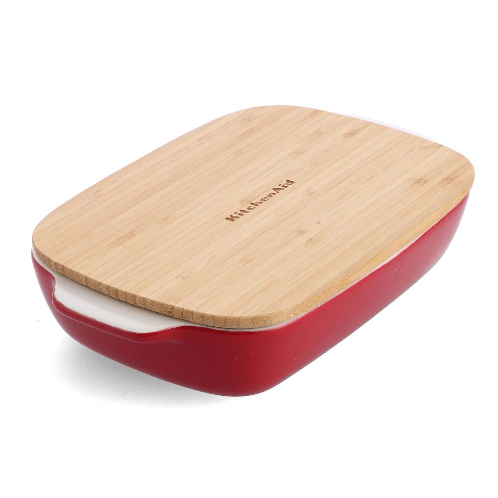 QVC KitchenAid Teglia antiaderente in ceramica 31 2x7 2x18 8 cm