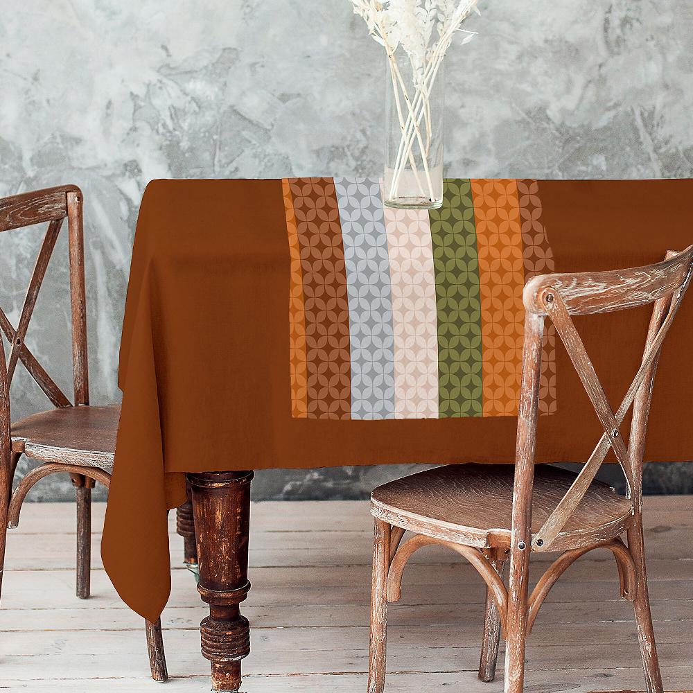 QVC La Casa di Paola Marella Set 2 Runner in cotone antimacchia Made in Italy