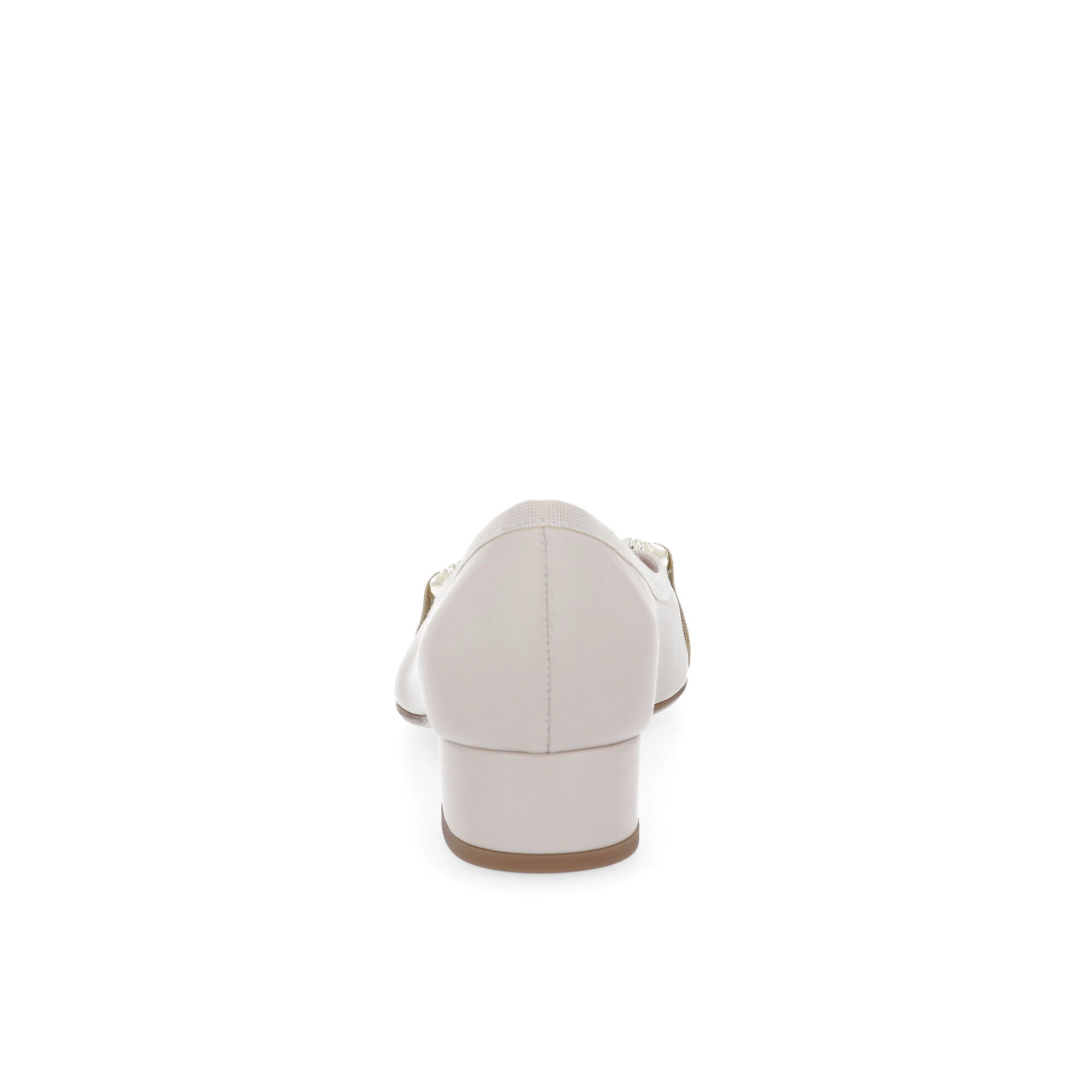QVC Le Babe Ballerine In Pelle Con Morsetto Tacco 3cm