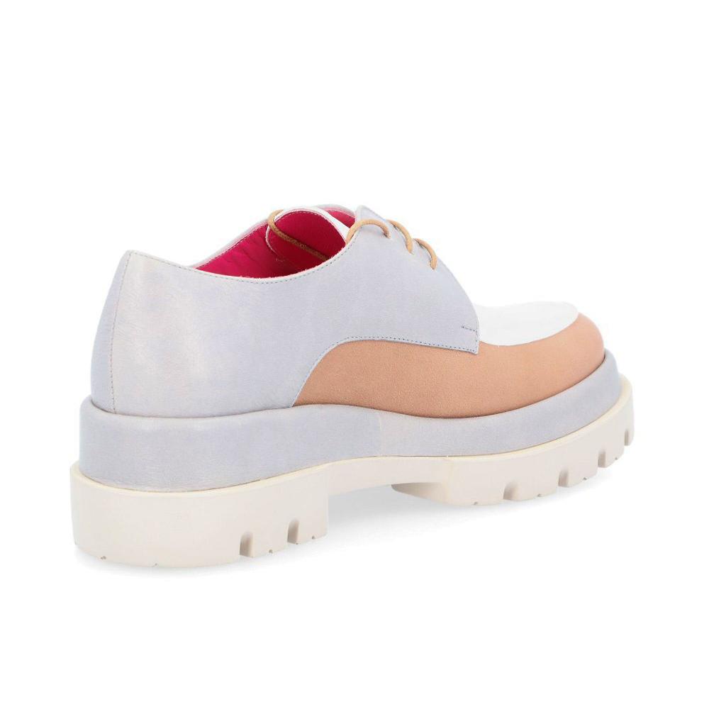 QVC Le Babe Francesine In Pelle Con Inserti A Contrasto Tacco 5 5cm