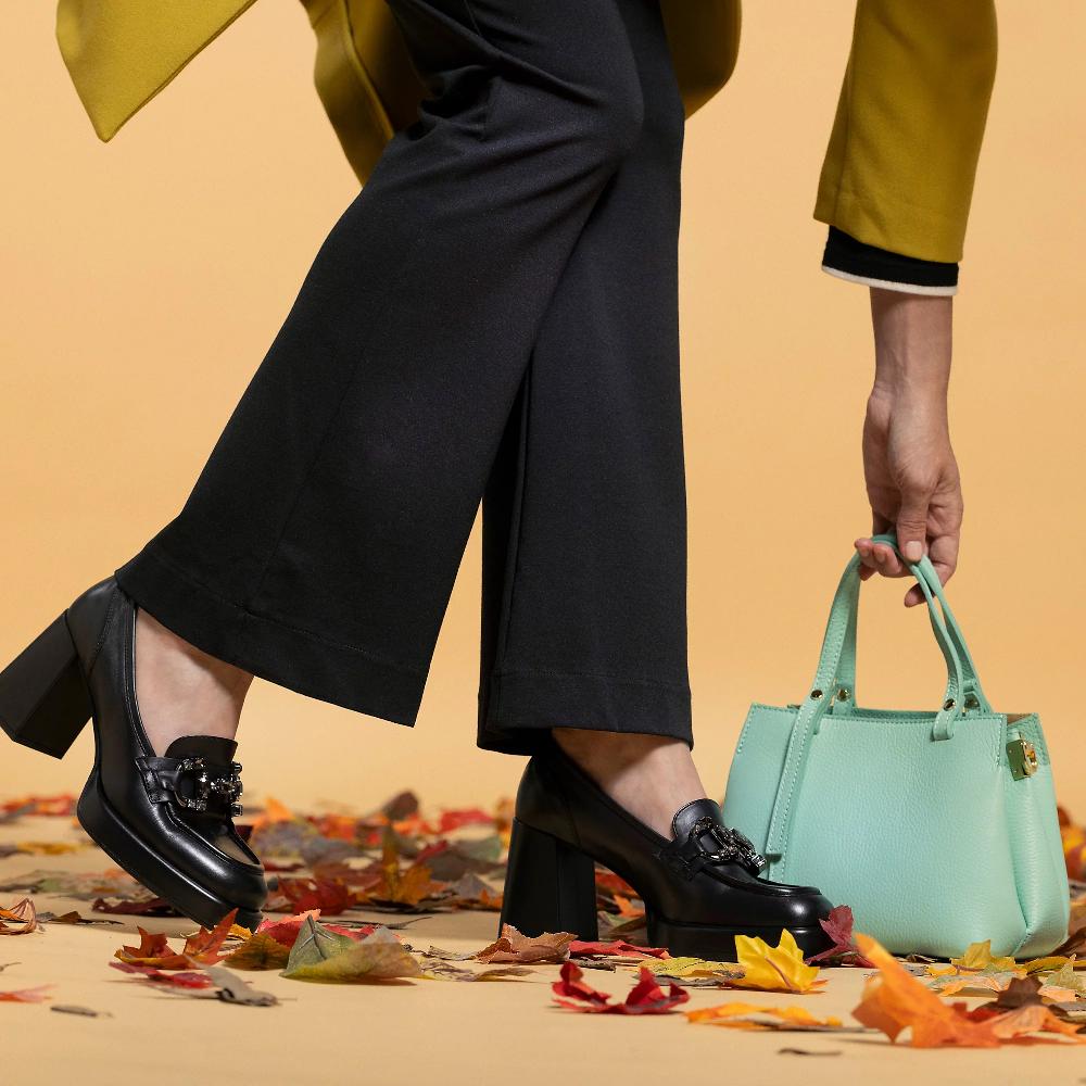 QVC Le Corone Bags Borsa A Mano In Pelle Miss C1 Con Tracolla
