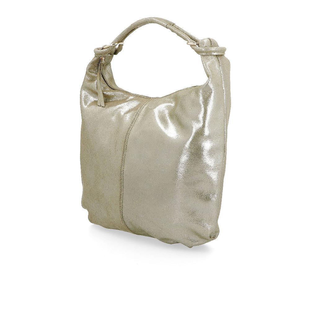 QVC Le Corone Bags Borsa A Mano/spalla In Pelle Effetto Glossy