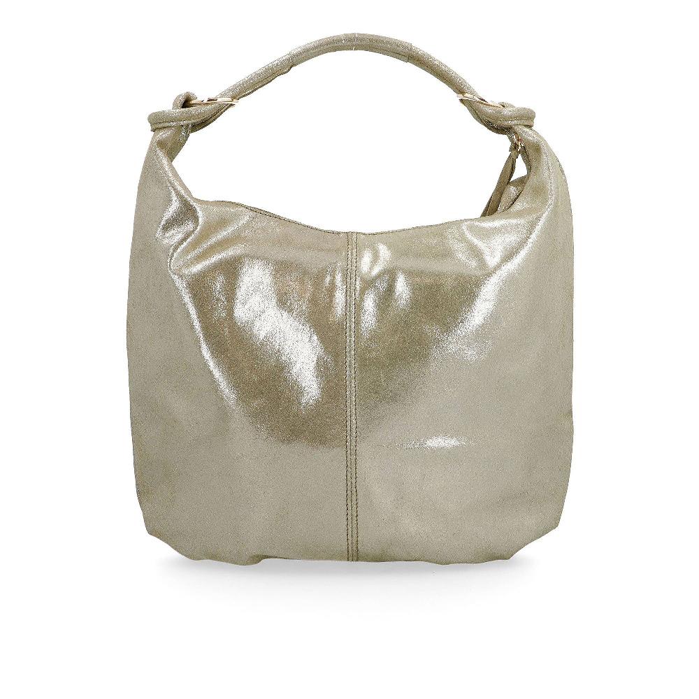 QVC Le Corone Bags Borsa A Mano/spalla In Pelle Effetto Glossy