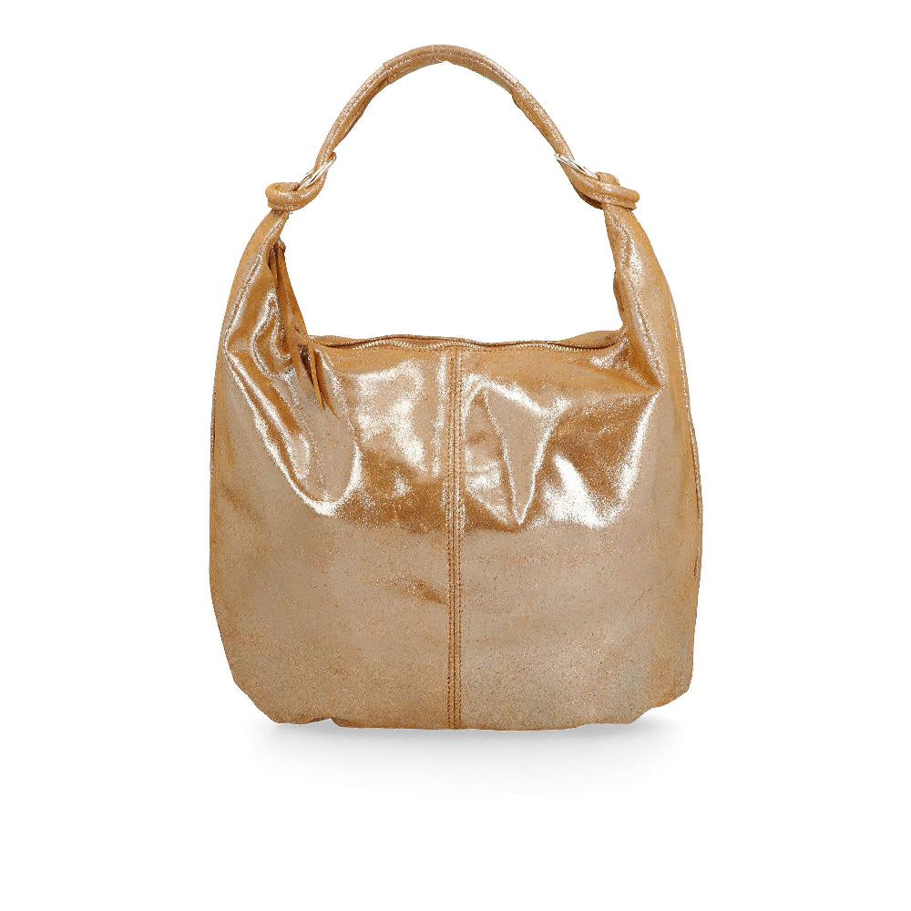 QVC Le Corone Bags Borsa a mano/spalla in pelle effetto glossy