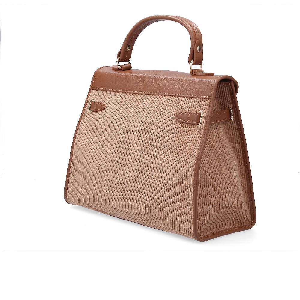 QVC Le Corone Bags Borsa A Mano Velvet Bag In Pelle E Velluto Con Patta