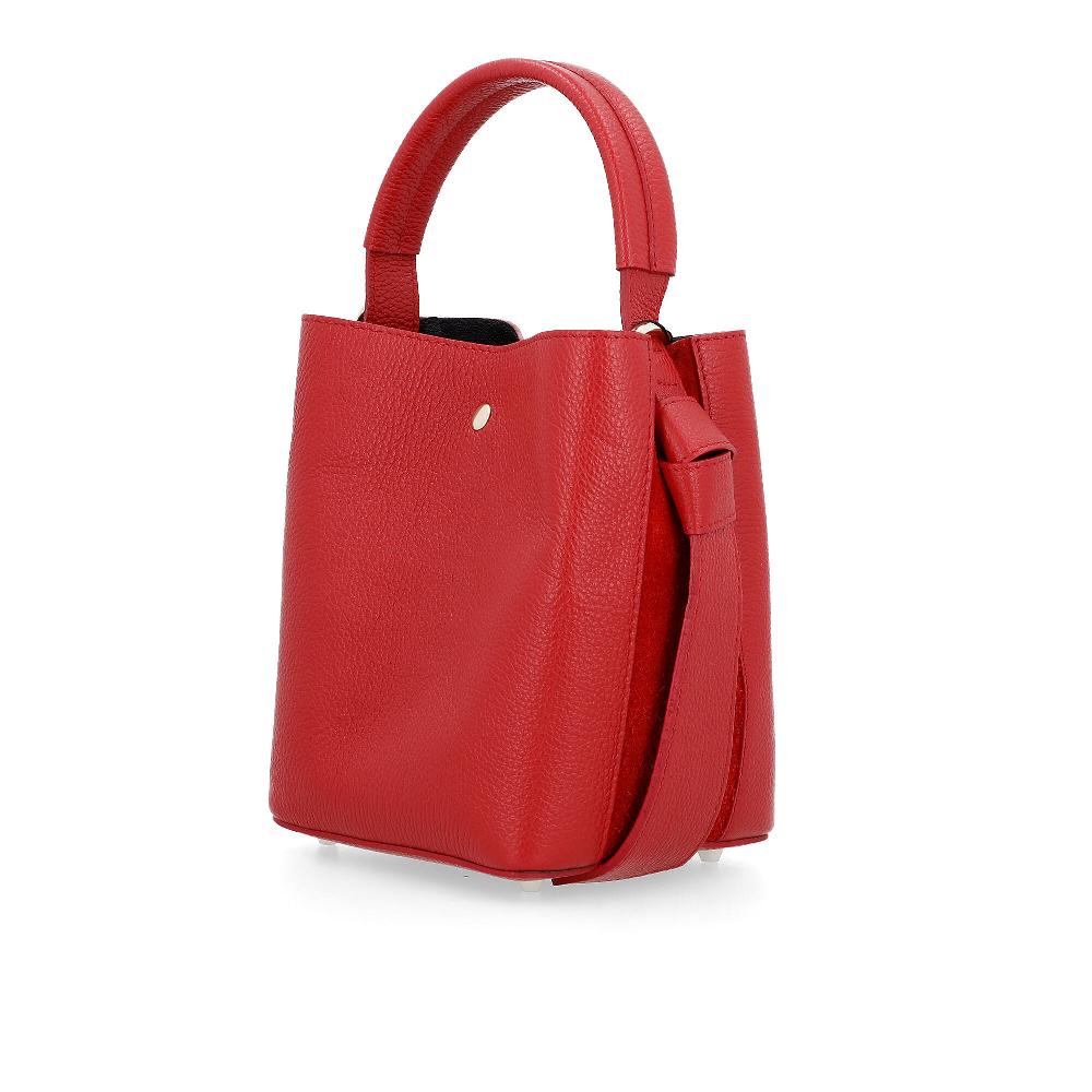 QVC Le Corone Bags Borsa A Secchiello In Pelle Con Pochette E Tracolla