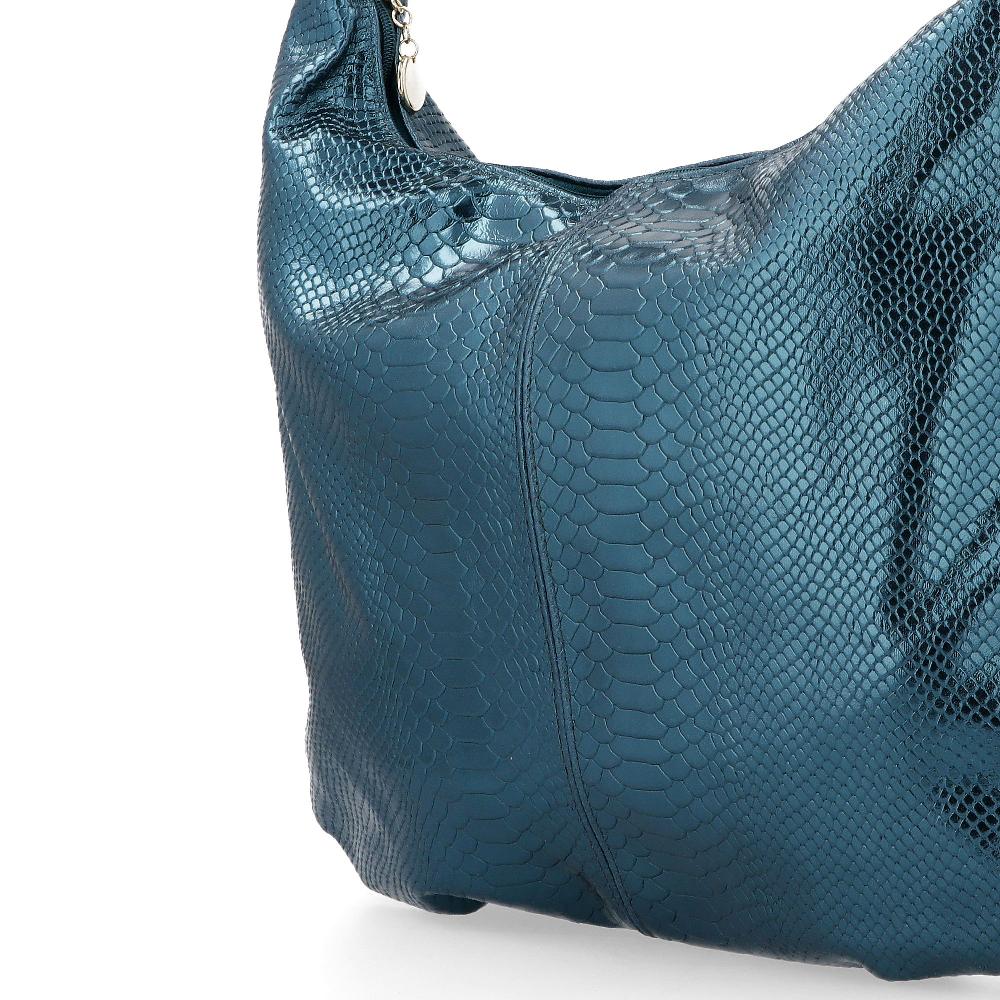 QVC Le Corone Bags Borsa A Spalla In Pelle Laminata Nicla