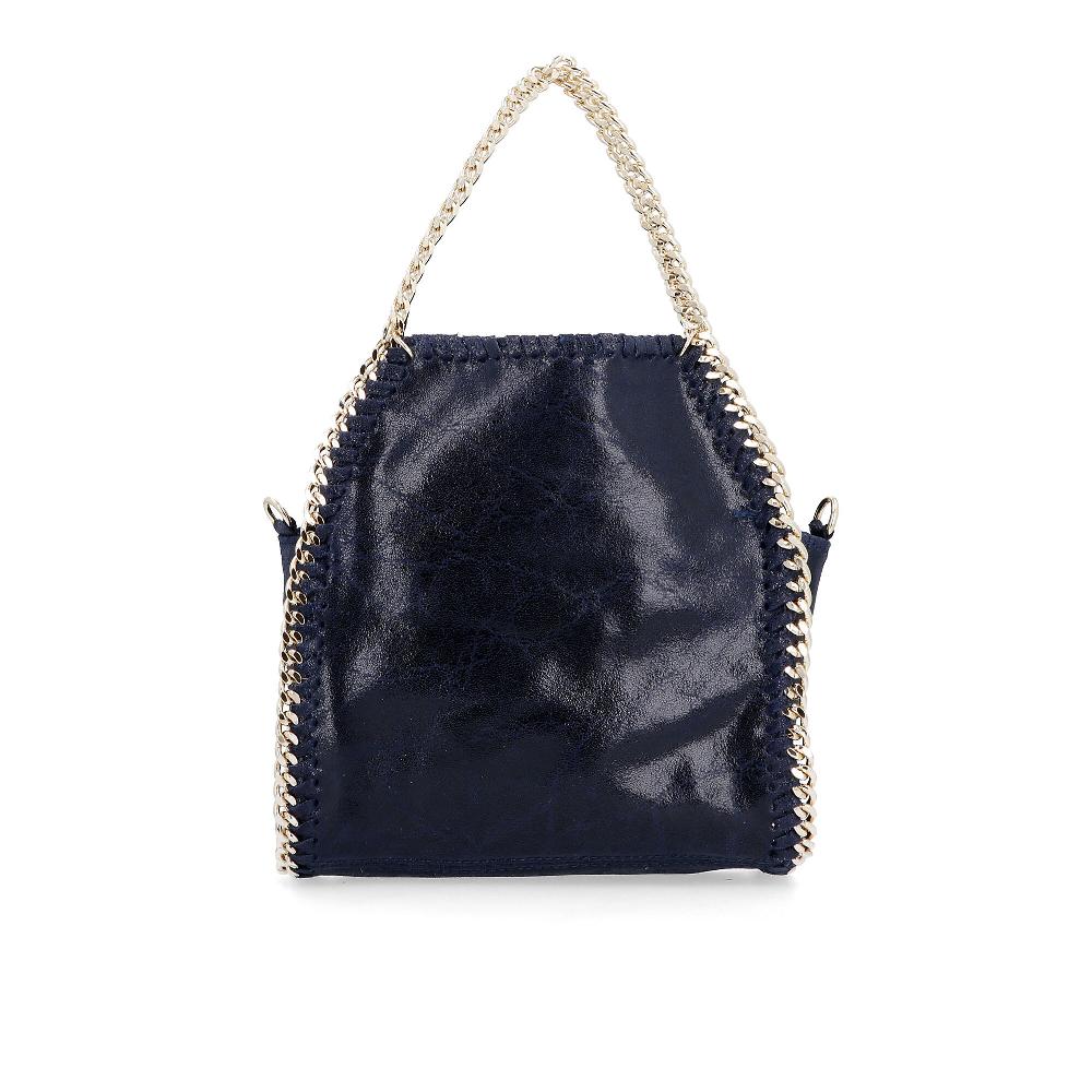 QVC Le Corone Bags Borsa A Tracolla Mano Con Profili In Catena