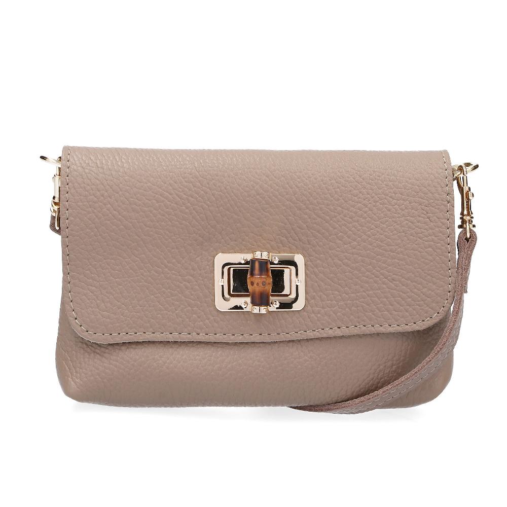 QVC Le Corone Bags Borsa A Tracolla Piccola In Pelle Dollaro