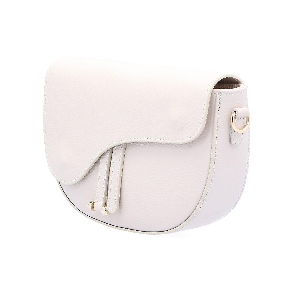 QVC Le Corone Bags Borsa Any In Pelle Tracolla Removibile Patta Frontale Made In Italy