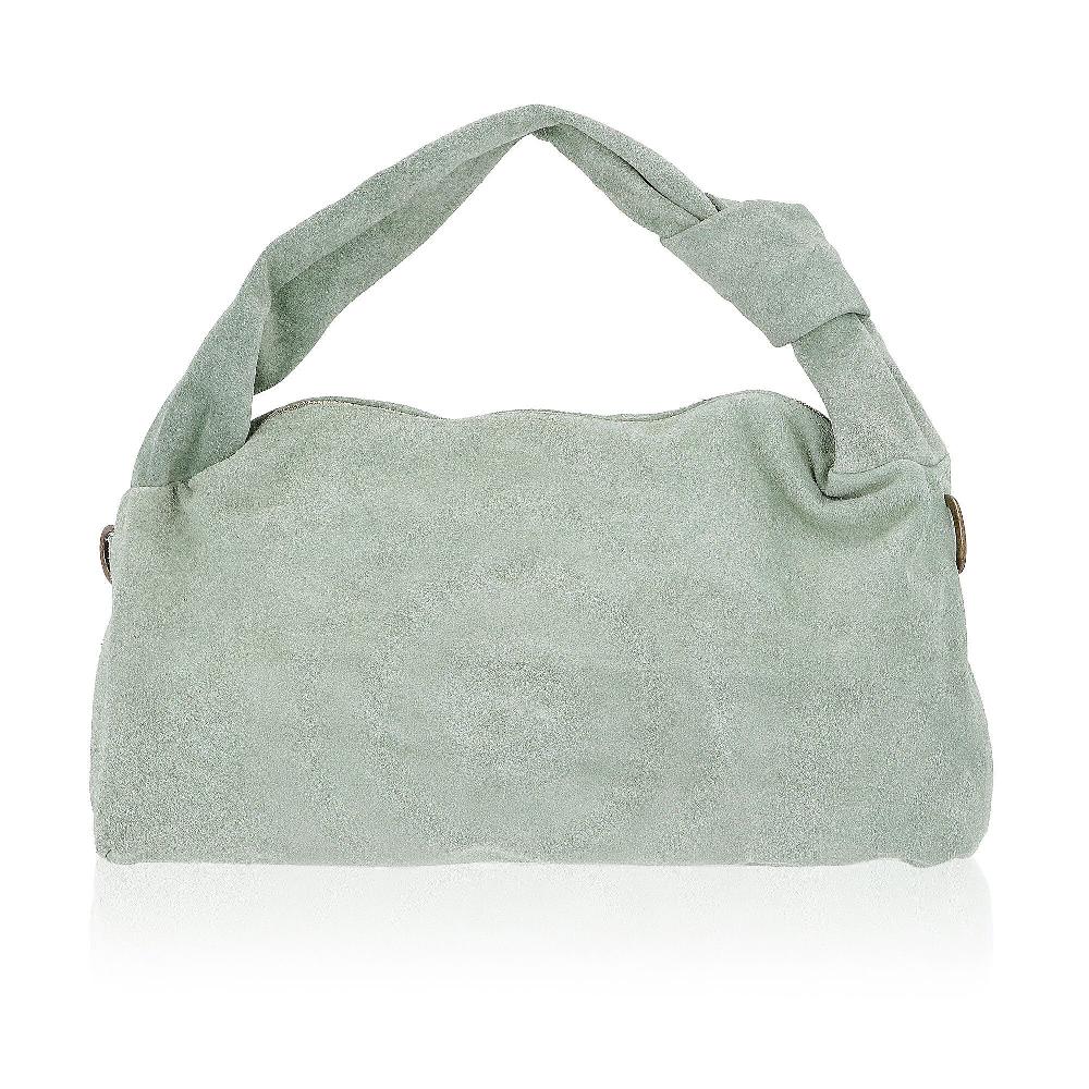 QVC Le Corone Bags Borsa Dorotea In Pelle Scamosciata
