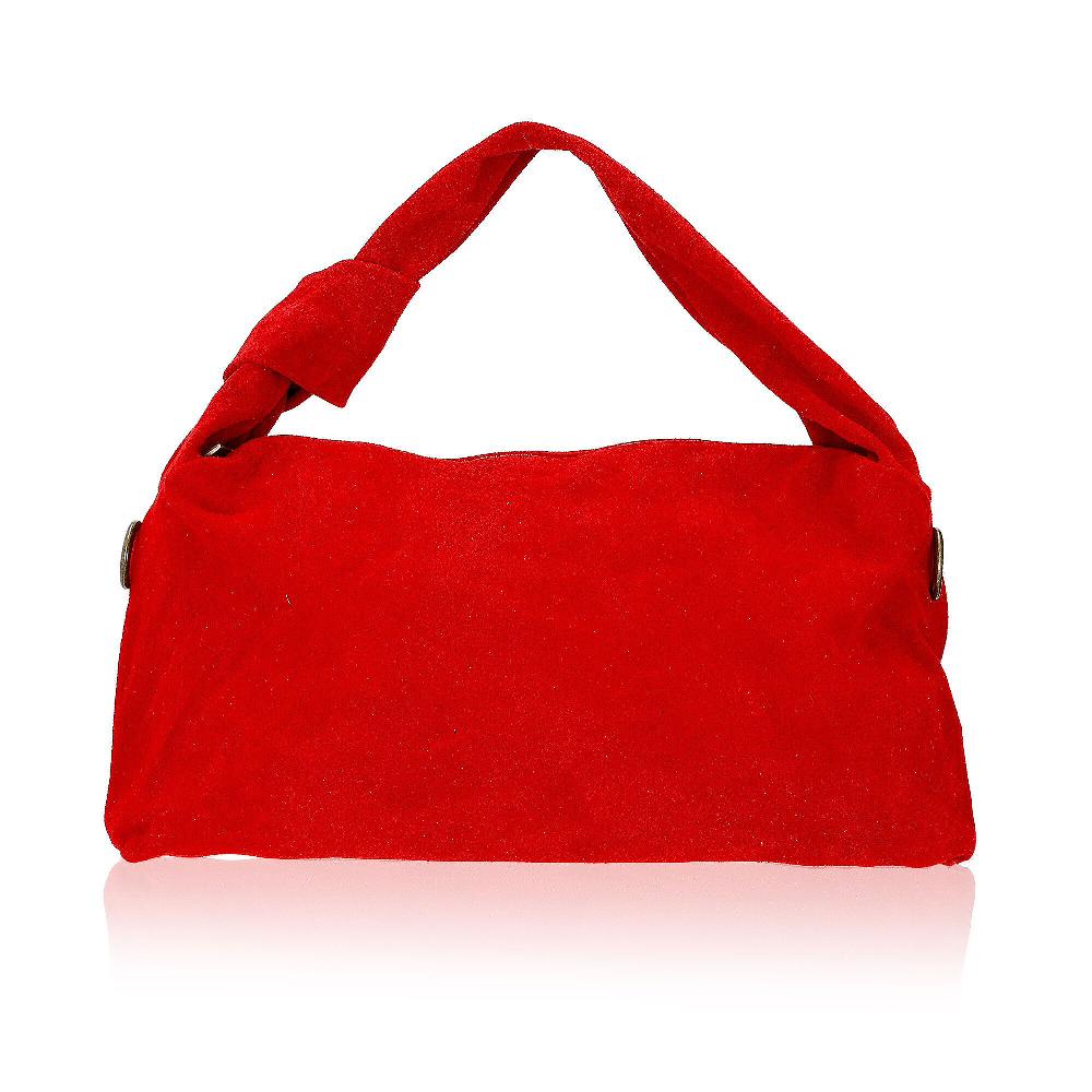 QVC Le Corone Bags Borsa Dorotea in pelle scamosciata