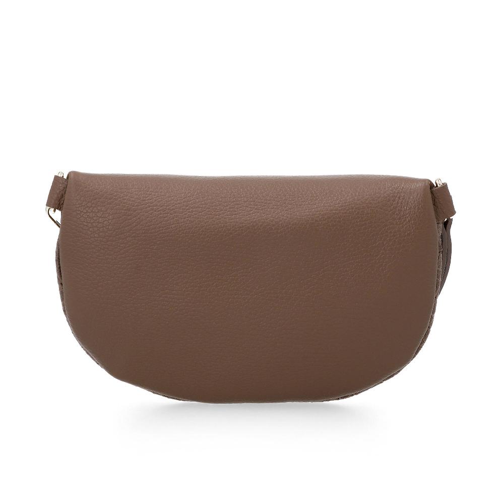 QVC Le Corone Bags Borsa/marsupio "Kangù" In Pelle Effetto Intrecciato