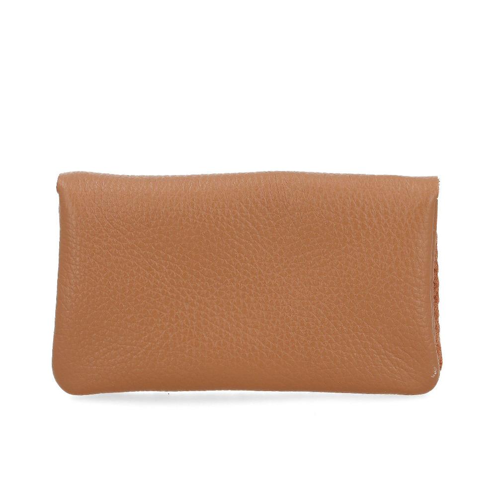 QVC Le Corone Bags Pochette In Pelle Miss Night&Day Con Stampa Cocco