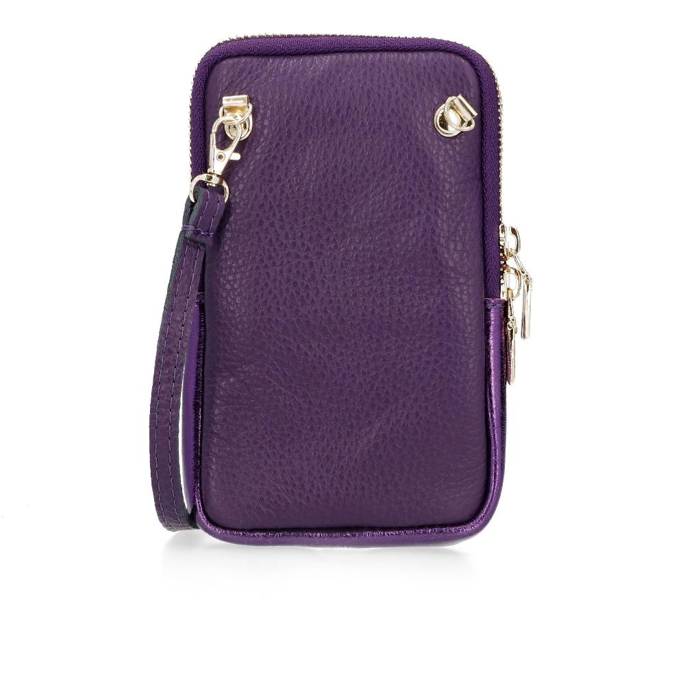 QVC Le Corone Bags Portacellulare In Pelle Con Tracolla