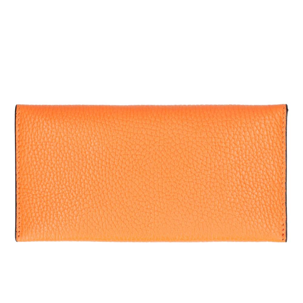 QVC Le Corone Bags Portatessere In Pelle Chiusura Con Patta E Bottone