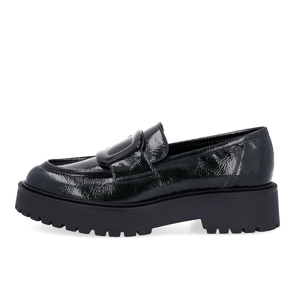 QVC Le Serpentini Mocassini Effetto Vernice Con Suola Carrarmato