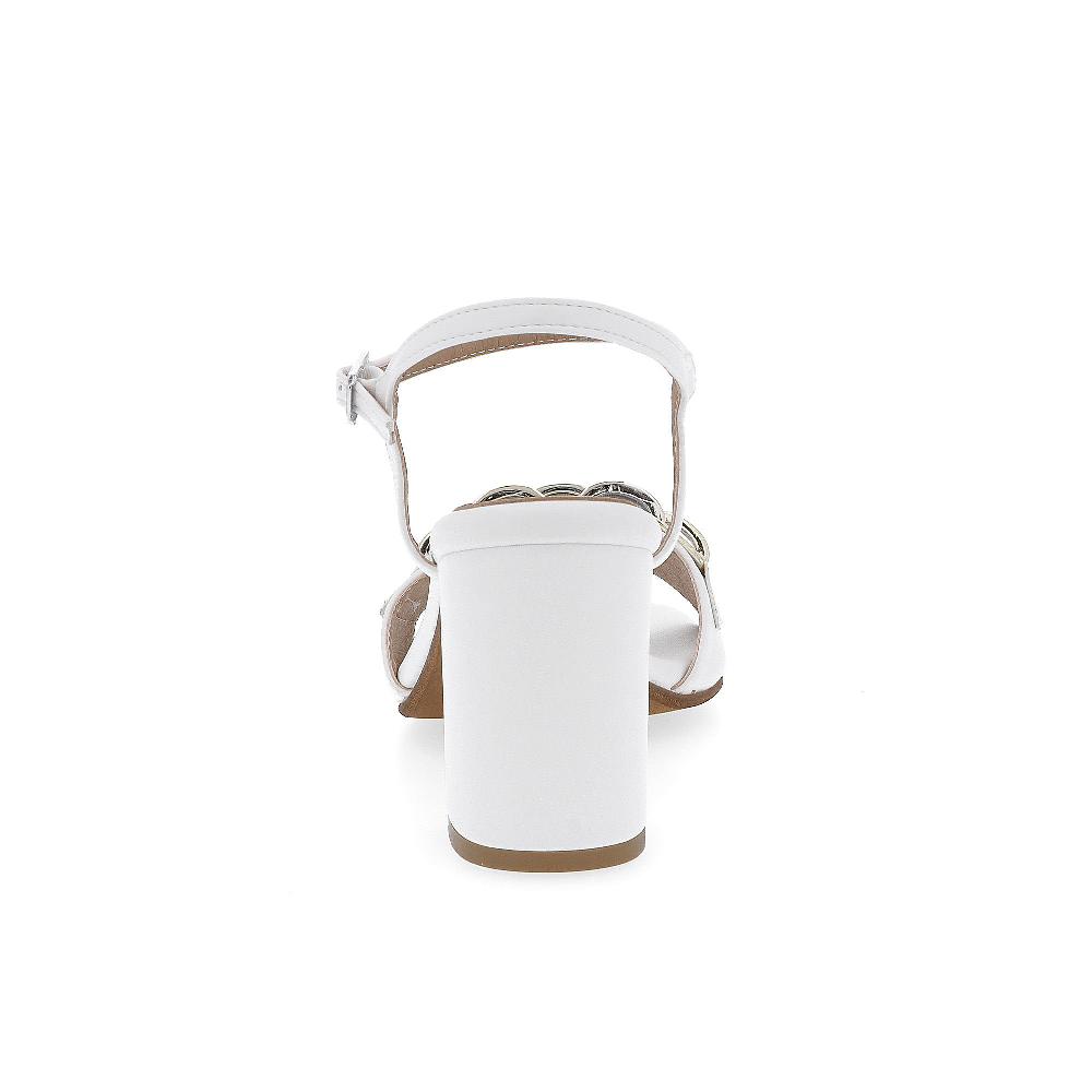 QVC Le Serpentini Sandali Con Catena E Cinturino Tacco 7 5cm