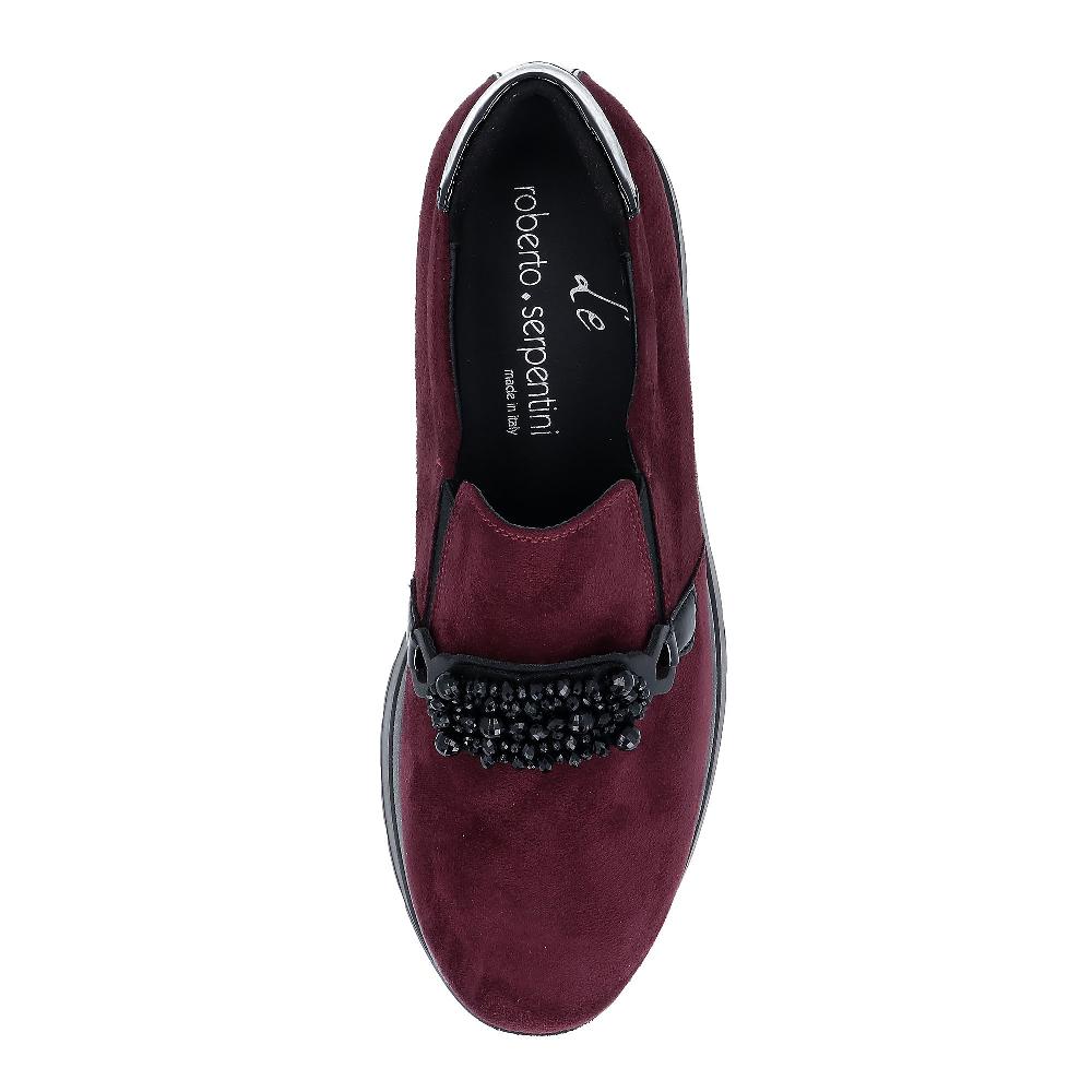 QVC Le Serpentini Slip On Con Inserti Elastici Dettaglio Gioiello E Zeppa 5cm