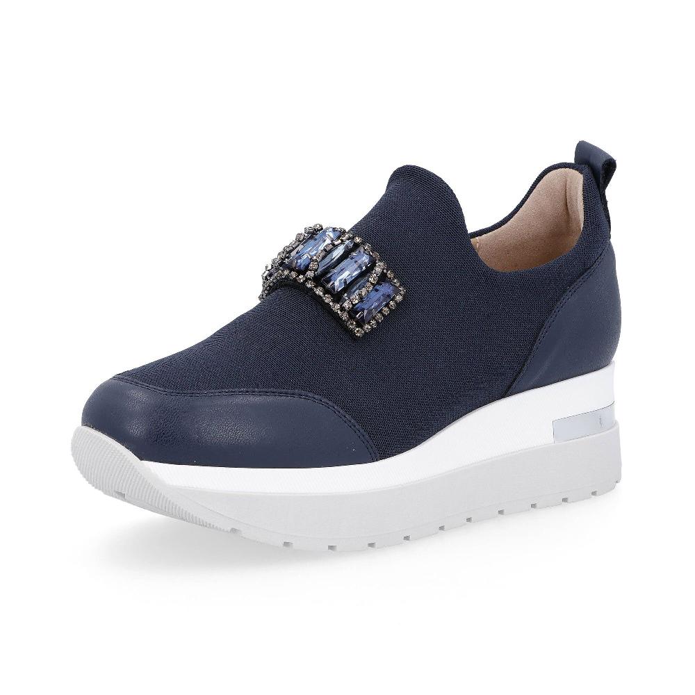 QVC Le Serpentini Slip on in tessuto con decorazione gioiello