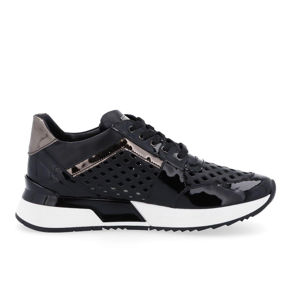 QVC Le Serpentini Sneaker Traforata In Pelle Suola 3 5 Cm