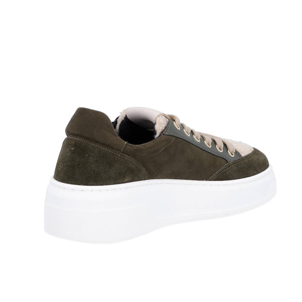 QVC Le Serpentini Sneakers In Pelle Con Applicazione Gioiello