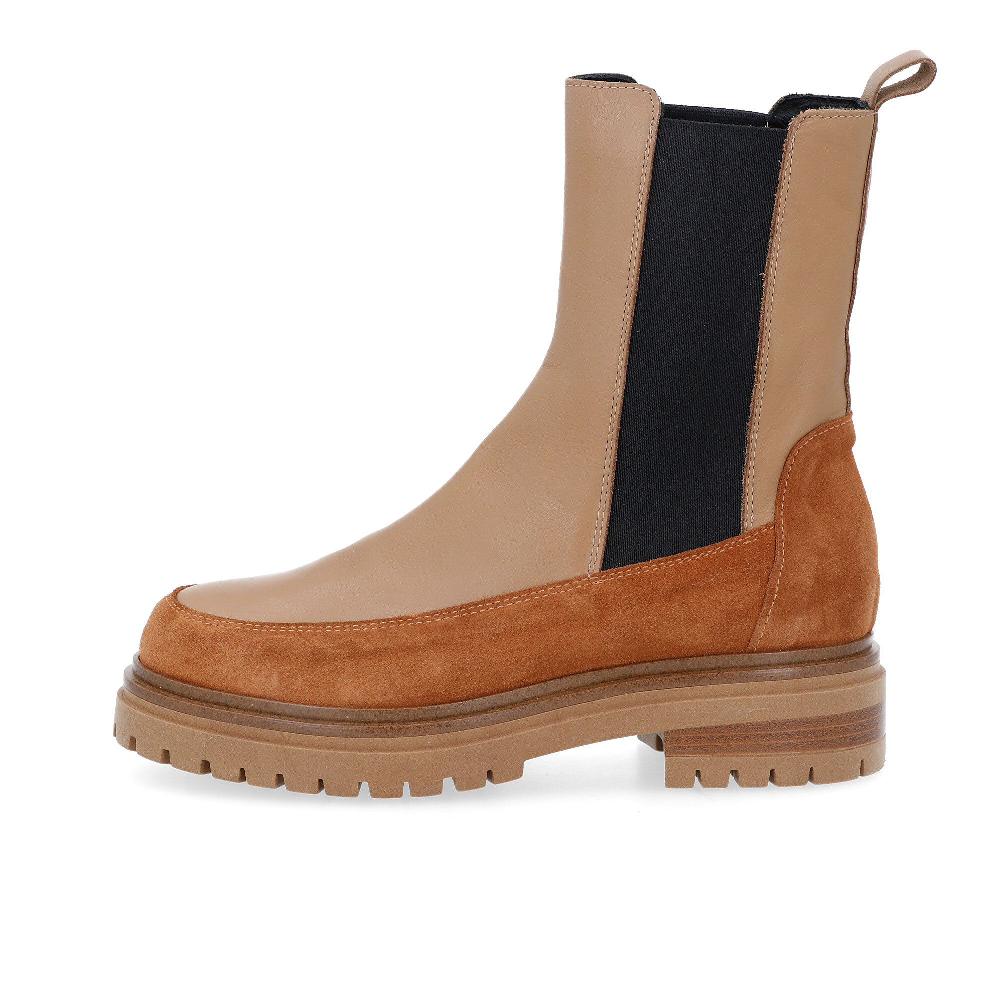 QVC Le Serpentini Stivaletti Chelsea In Pelle Con Elastico Tacco 3 Cm