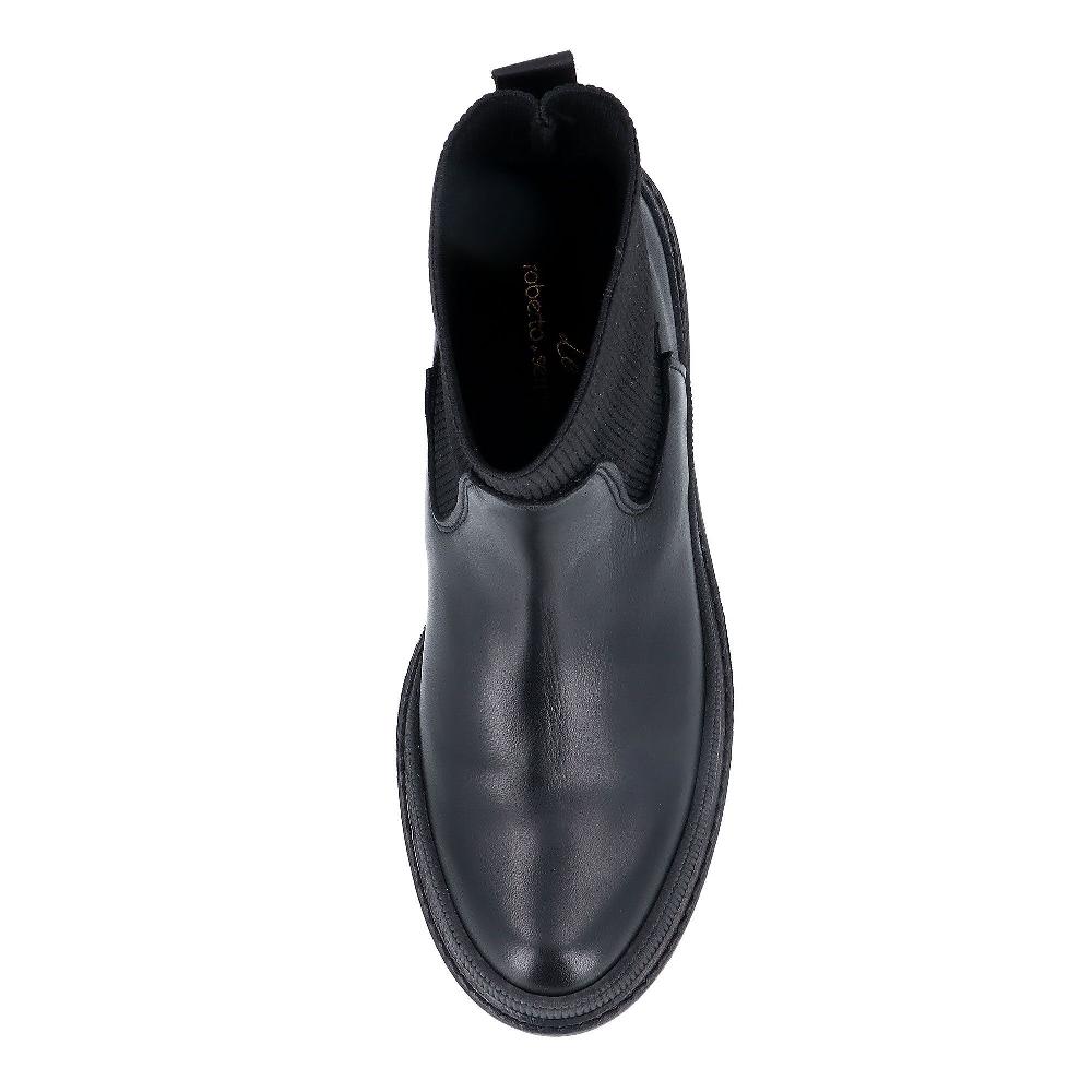 QVC Le Serpentini Stivaletti In Pelle Con Gambale Elasticizzato 6 5 Cm