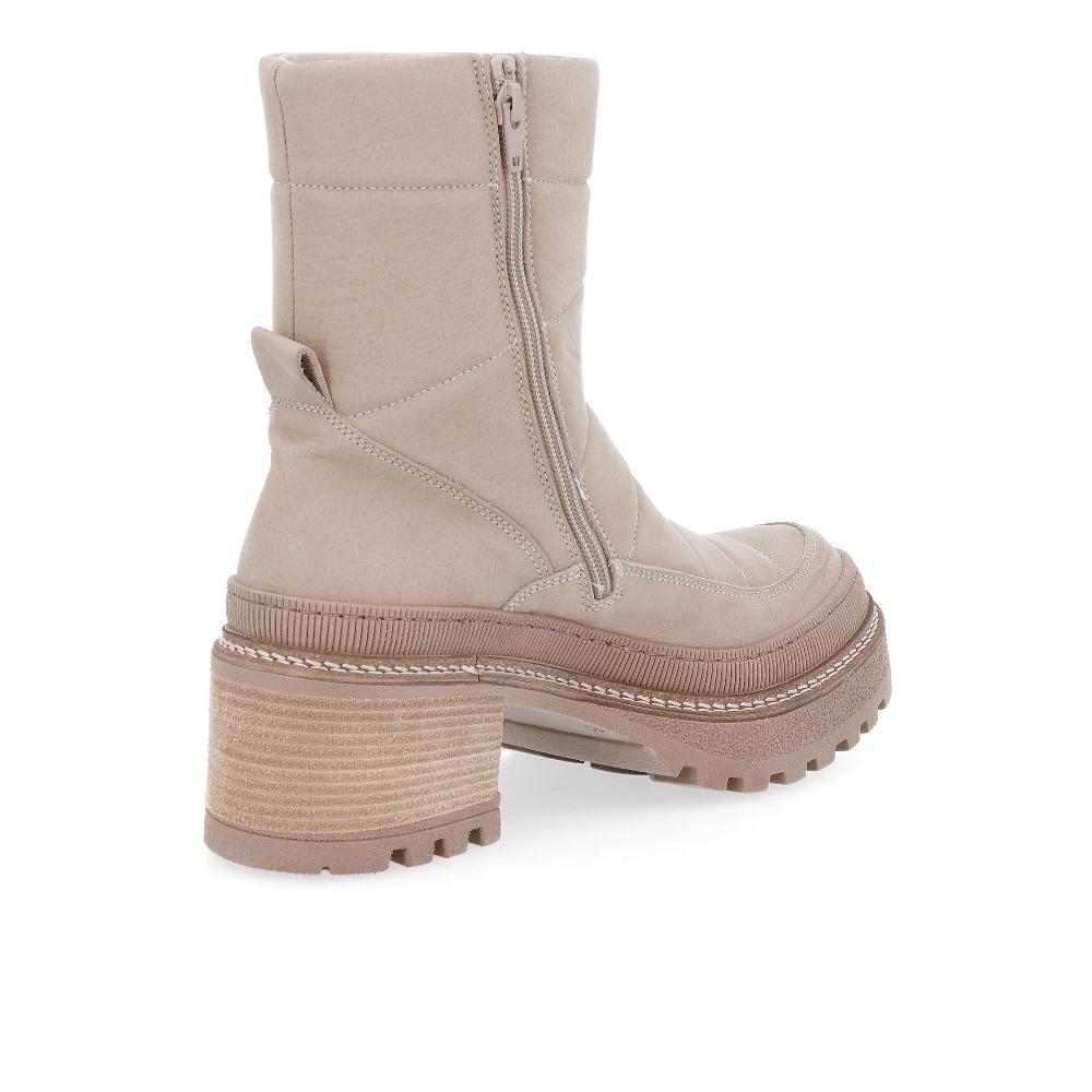 QVC Le Serpentini Stivaletti In Pelle Imbottita Con Zip E Tacco 6 5 Cm