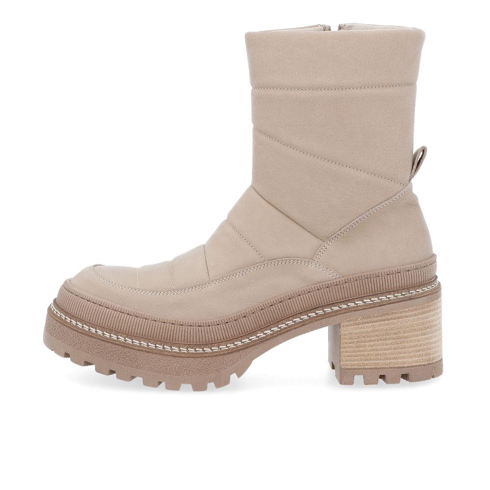QVC Le Serpentini Stivaletti In Pelle Imbottita Con Zip E Tacco 6 5 Cm