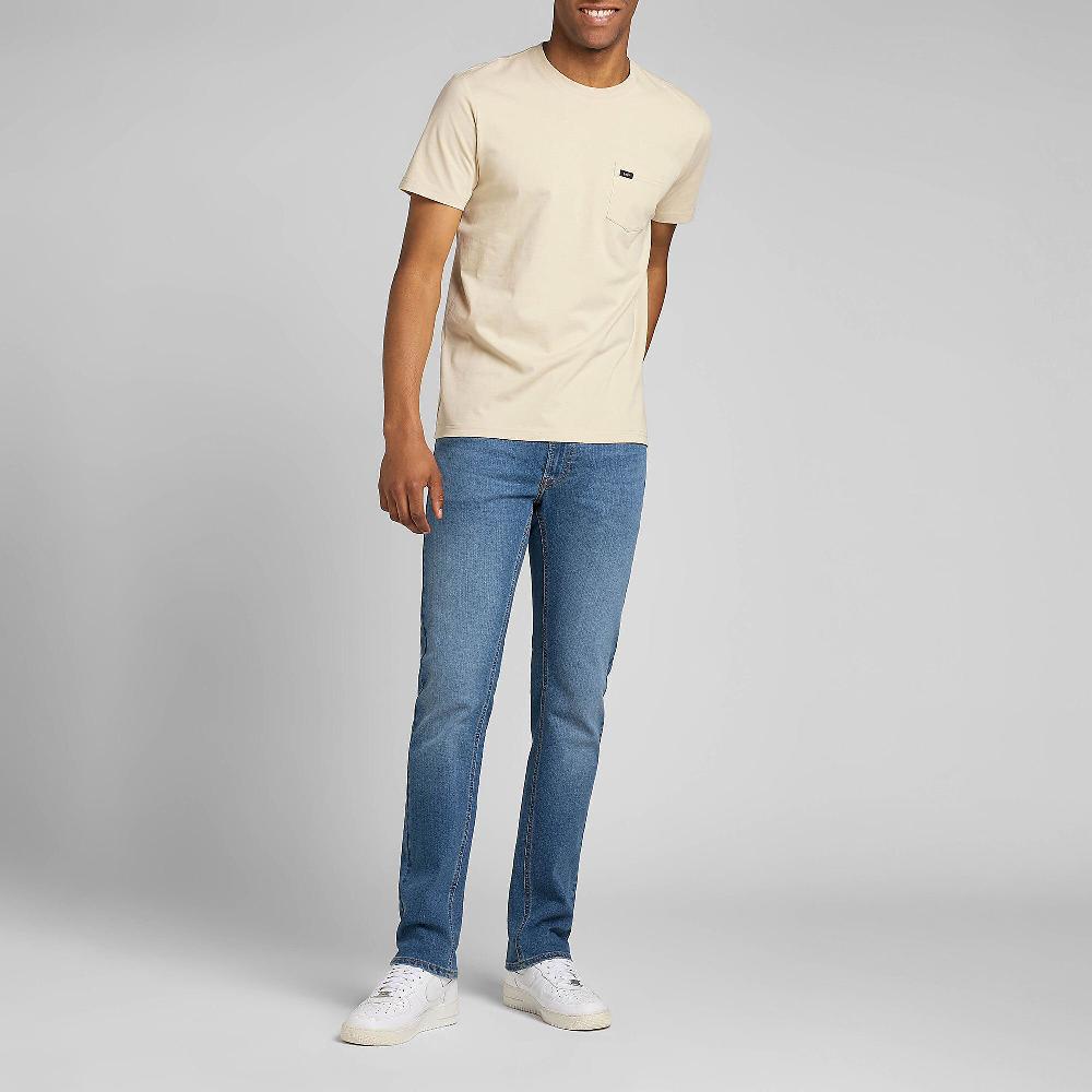 QVC LEE Daren Jeans Taglio Regolare Vita Media Zip E Bottone