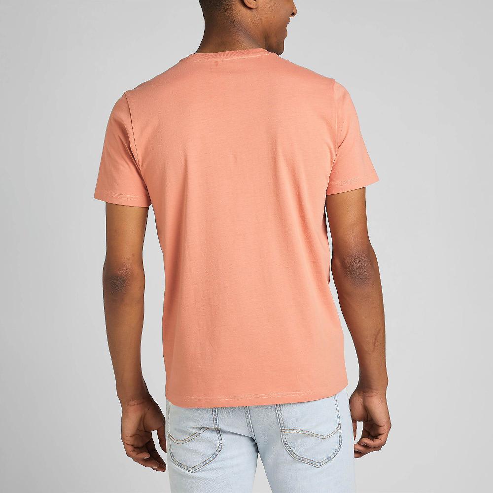 QVC LEE Logo T-shirt In 100% Cotone Stampa Logo Frontale