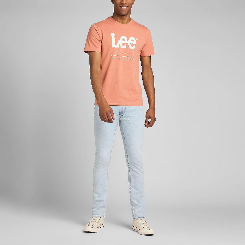 QVC LEE Luke Jeans Slim Fit Gamba Fondo Stretto 5 Tasche Zip E Bottone
