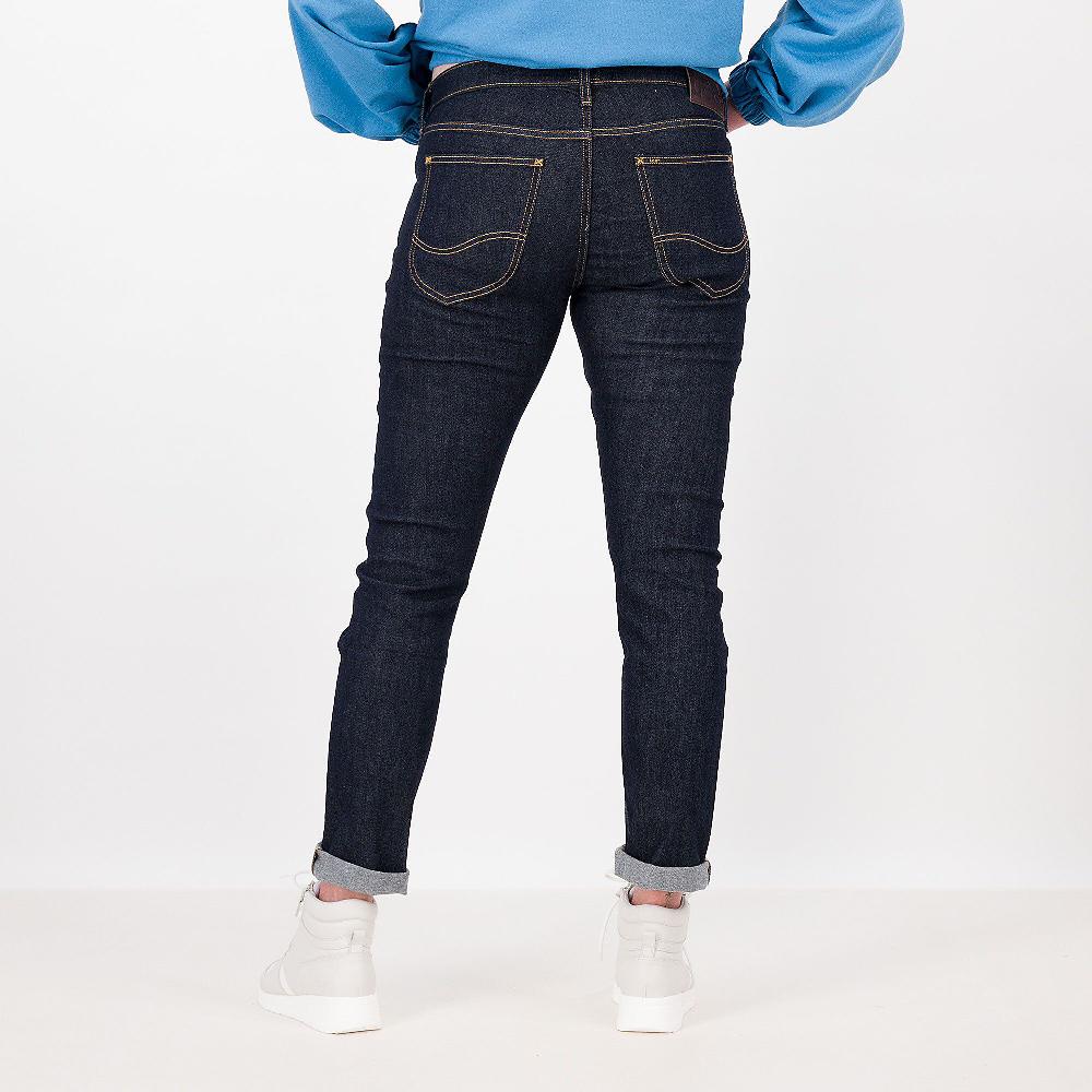 QVC LEE Luke Jeans Slim Fit Gamba Fondo Stretto 5 Tasche Zip E Bottone