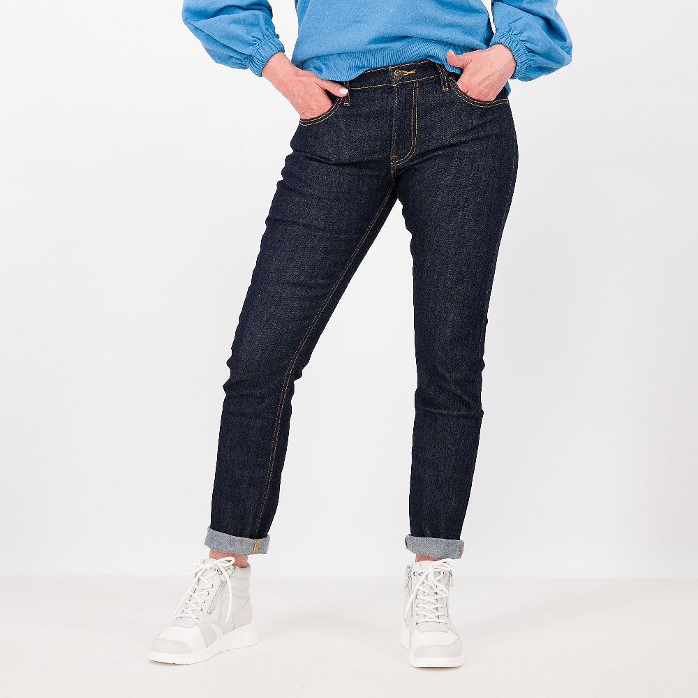 QVC LEE Luke jeans slim fit Gamba fondo stretto 5 tasche Zip e bottone