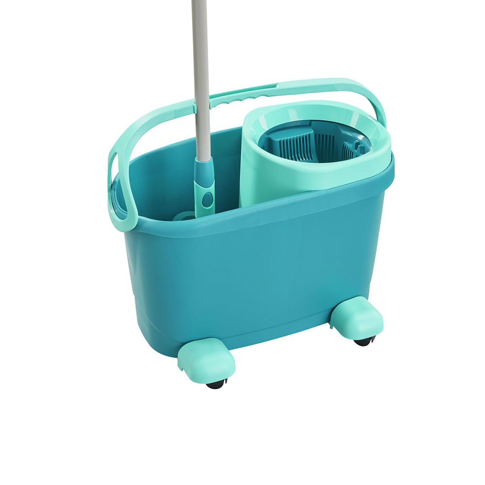 QVC Leifheit Set Set Lavapavimenti Sistema Centrifuga Con Secchio